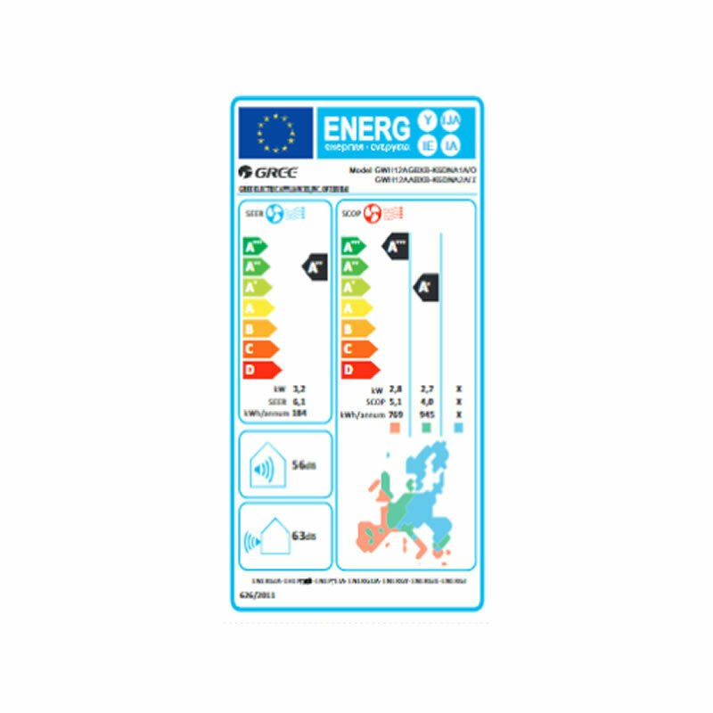 Gree Icon Κλιματιστικό Inverter 12000 BTU A++/A+++ με Ιονιστή