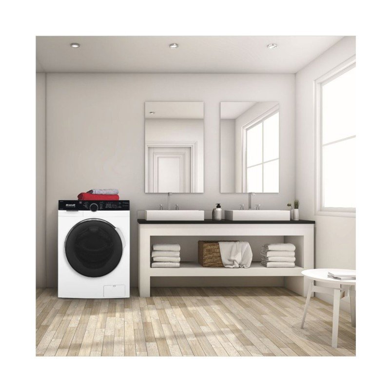 Brandt WFB106QWG Πλυντήριο Ρούχων 10kg 1500 Στροφών