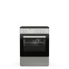Thermogatz TGS CER600 S Κουζίνα 60lt με Κεραμικές Εστίες Π60εκ. Inox