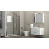 Karag New Flora 500 NFL500120 Διαχωριστικό Ντουζιέρας με Συρόμενη Πόρτα 120x180cm Clear Glass