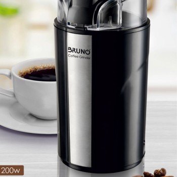 Bruno BRN-0094 Ηλεκτρικός Μύλος Καφέ 200W με Χωρητικότητα 75gr Μαύρος Bruno BRN-0094 Ηλεκτρικός Μύλος Καφέ 200W με Χωρητικότητα 75gr Μαύρος