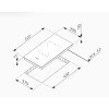 Pyramis PHC31210FMB Domino Κεραμική Εστία Αυτόνομη 29x51εκ. Pyramis PHC31210FMB Domino Κεραμική Εστία Αυτόνομη 29x51εκ.