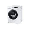 Samsung Πλυντήριο Ρούχων 8kg με Τεχνολογία Ατμού 1400 Στροφών Ecobubble WW80T554DAW/S6