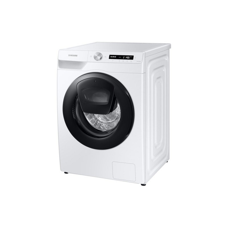 Samsung Πλυντήριο Ρούχων 8kg με Τεχνολογία Ατμού 1400 Στροφών Ecobubble WW80T554DAW/S6