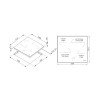Pyramis PHC61611BFB Κεραμική Εστία Αυτόνομη 58x51εκ. Pyramis PHC61611BFB Κεραμική Εστία Αυτόνομη 58x51εκ.