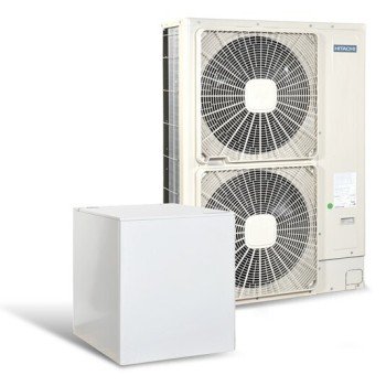 Hitachi Yutaki-S80 RWH-4.0NFE / RAS-4WHNPE Αντλία Θερμότητας 11kW Τριφασική 80°C Split