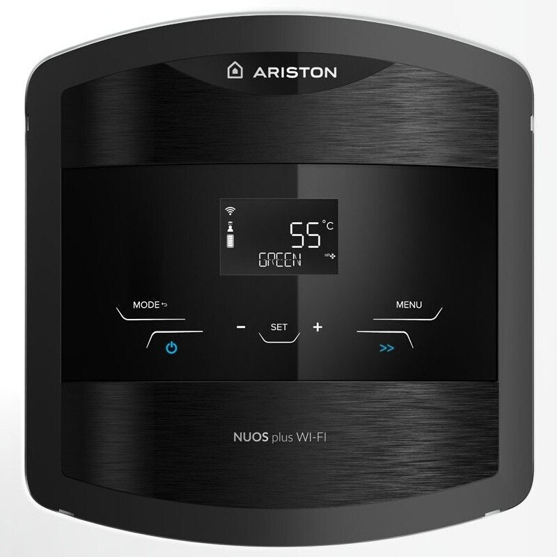 Ariston Nuos Plus Wi-Fi 250 Sys 3069777 Αντλία Θερμότητας 250lt Glass Κάθετη 2.5kW