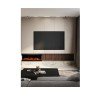Hitense Las Vegas 43 Επιτοίχιο Ηλεκτρικό Τζάκι 1600W 110.2x48.4cm Μαύρο