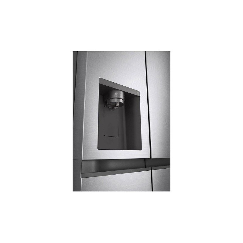 LG Ψυγείο Ντουλάπα 635lt Total NoFrost Υ179xΠ91.3xΒ73.5εκ. Inox GSLV51PZXE