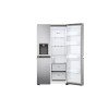 LG Ψυγείο Ντουλάπα 635lt Total NoFrost Υ179xΠ91.3xΒ73.5εκ. Inox GSLV51PZXE