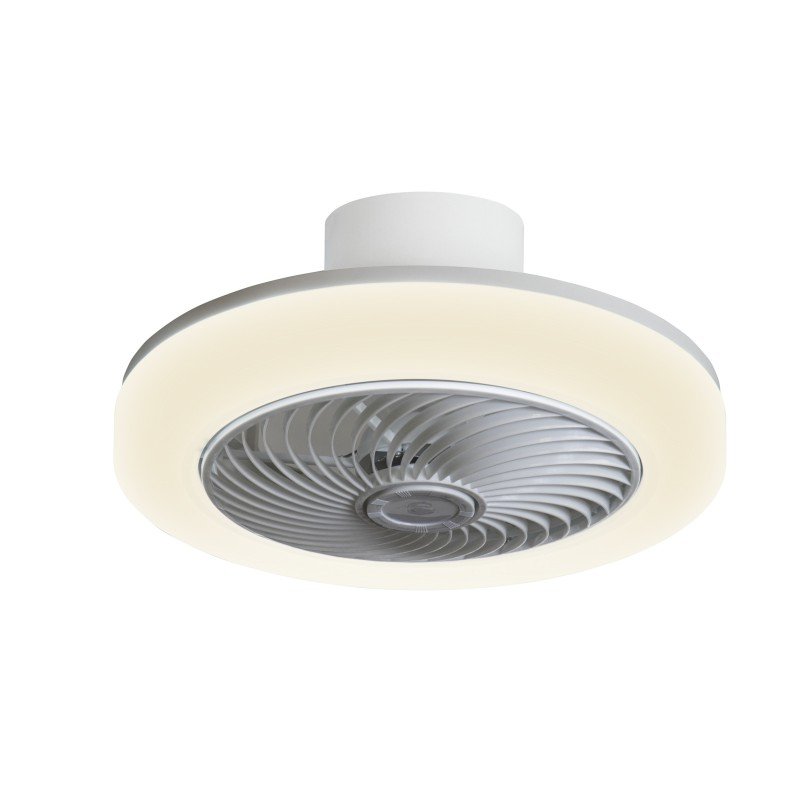 Gruppe LDGD046 Ανεμιστήρας Οροφής 46cm με Φως και Τηλεχειριστήριο Λευκός