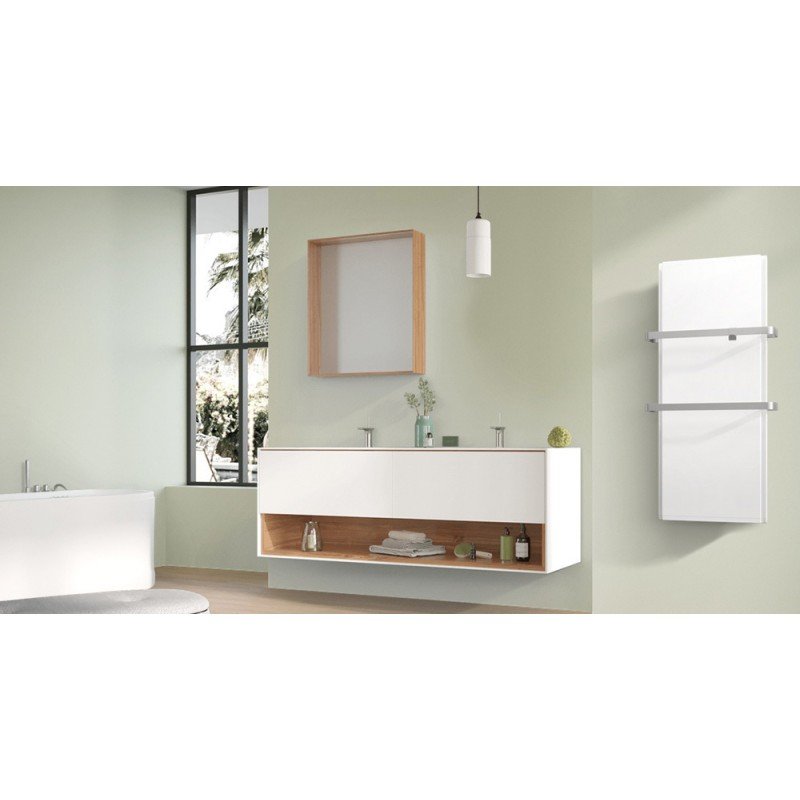 Radialight Icon 2B Ηλεκτρική Πετσετοκρεμάστρα 750W 95x45cm Λευκή
