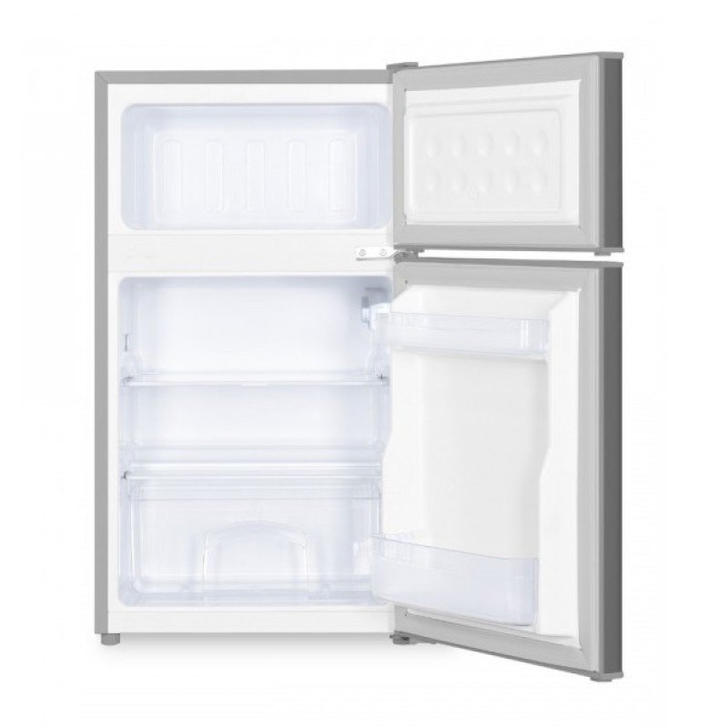 Inventor Ψυγείο Δίπορτο 85lt Υ85xΠ48xΒ51.5εκ. Inox DPC852LS