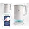Bruno Βραστήρας 1.7lt 2200W Λευκός BRN-0140