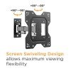 Powertech PT-1128 Βάση Τηλεόρασης Τοίχου με Βραχίονα έως 43