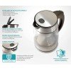 Bruno Βραστήρας 1.7lt 2200W Ασημί BRN-0143 Bruno Βραστήρας 1.7lt 2200W Ασημί BRN-0143