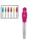 IQ EM-521  Φραπεδιέρα Χειρός Ρεύματος 15W Fuchsia