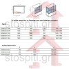 Karag Penta K-100 PEK100160 Διαχωριστικό Μπανιέρας με Συρόμενη Πόρτα 148x160cm Clear Glass Chrome