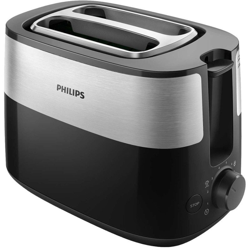 Philips S6504827 Φρυγανιέρα 2 Θέσεων 830W Μαύρη
