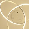 Powertech Κρεμαστό Φωτιστικό Λευκό LED με Φυσικό Λευκό Φως 60εκ. HLL-0164