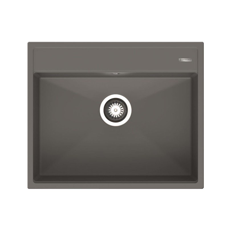 Pyramis 070244411 Ένθετος Νεροχύτης από Συνθετικό Γρανίτη Μ61xΠ51cm Γκρι Pyramis 070244411 Ένθετος Νεροχύτης από Συνθετικό Γρανίτη Μ61xΠ51cm Γκρι