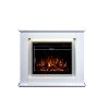 Hitense Athens De Lux Επιδαπέδιο Ηλεκτρικό Τζάκι 2000W 101x27.9cm Γκρι