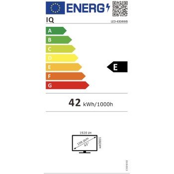IQ IQ WebOS Smart Τηλεόραση 43" Full HD - LED - 4304WB