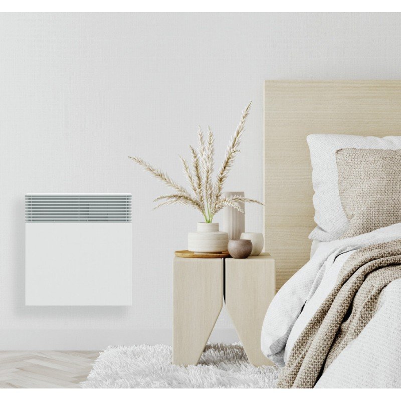Intuis Tactic 40122000 Θερμοπομπός Τοίχου 2000W με Ηλεκτρονικό Θερμοστάτη Λευκός