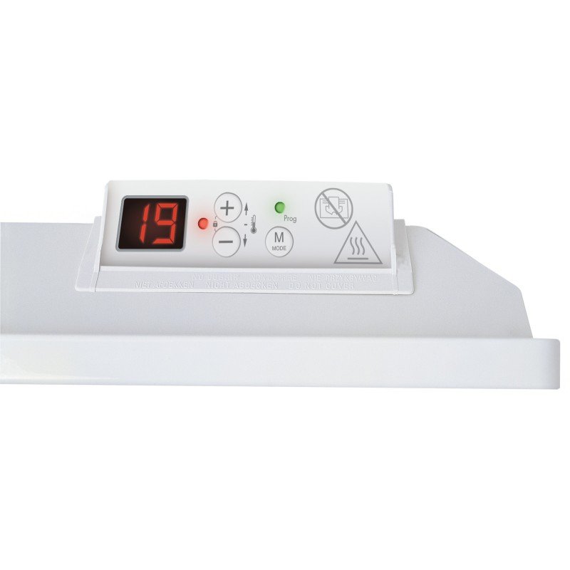 Intuis Tactic 40122000 Θερμοπομπός Τοίχου 2000W με Ηλεκτρονικό Θερμοστάτη Λευκός