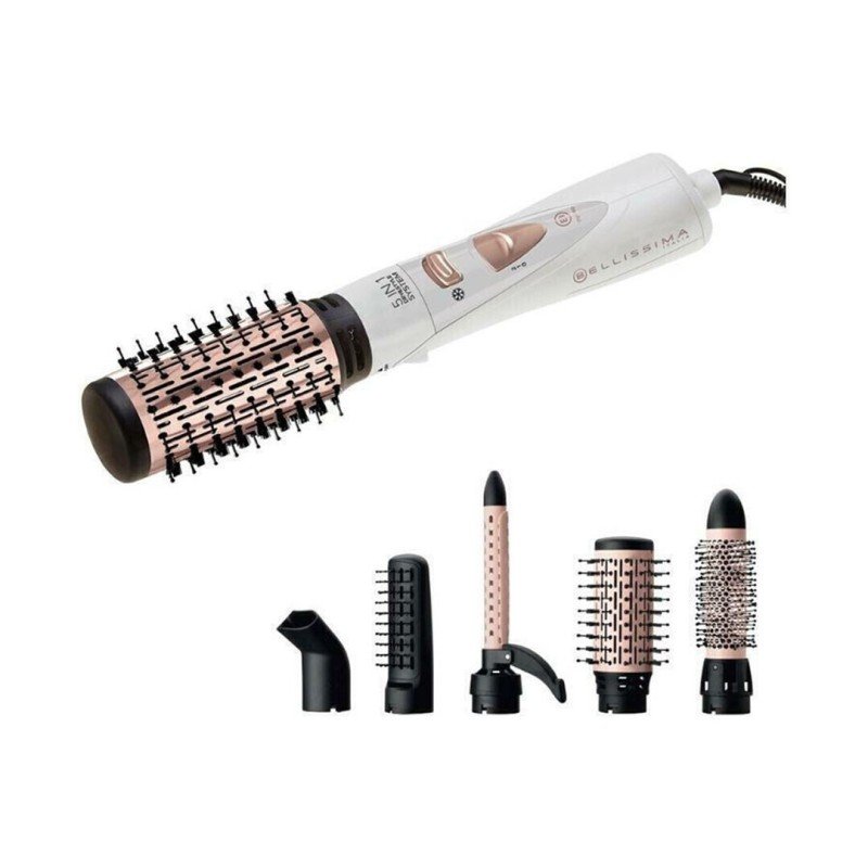 Bellissima Ceramic Air 3in1 Κεραμική Ηλεκτρική Βούρτσα με Αέρα για Ίσιωμα και Μπούκλες 800W Black 11886
