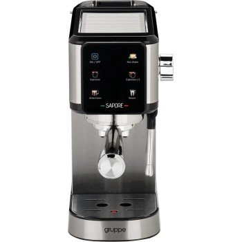 Gruppe Αυτόματη Μηχανή Espresso 1350W Πίεσης 20bar Inox CM5106
