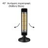 Hausberg HB8565NG Σόμπα Carbon 1000W Hausberg HB8565NG Σόμπα Carbon 1000W