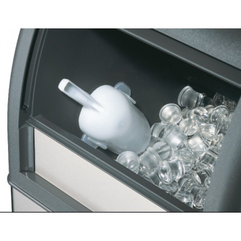 Scotsman AC107 ECOX 53Kg/24h) Παγομηχανή με Αποθήκη για Συμπαγές Παγάκι 20gr Gourmet Ice