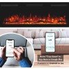 Hitense Επιτοίχιο Ηλεκτρικό Τζάκι 1600W 127x12.7cm Γκρι SUPERIOR-50