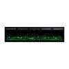 Hitense Επιτοίχιο Ηλεκτρικό Τζάκι 1600W 182.8x12.7cm Γκρι SUPERIOR-72