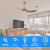 Telemax 46-YJ356 Ανεμιστήρας Οροφής 117cm με Φως και Τηλεχειριστήριο Δρυς Telemax 46-YJ356 Ανεμιστήρας Οροφής 117cm με Φως και Τηλεχειριστήριο Δρυς