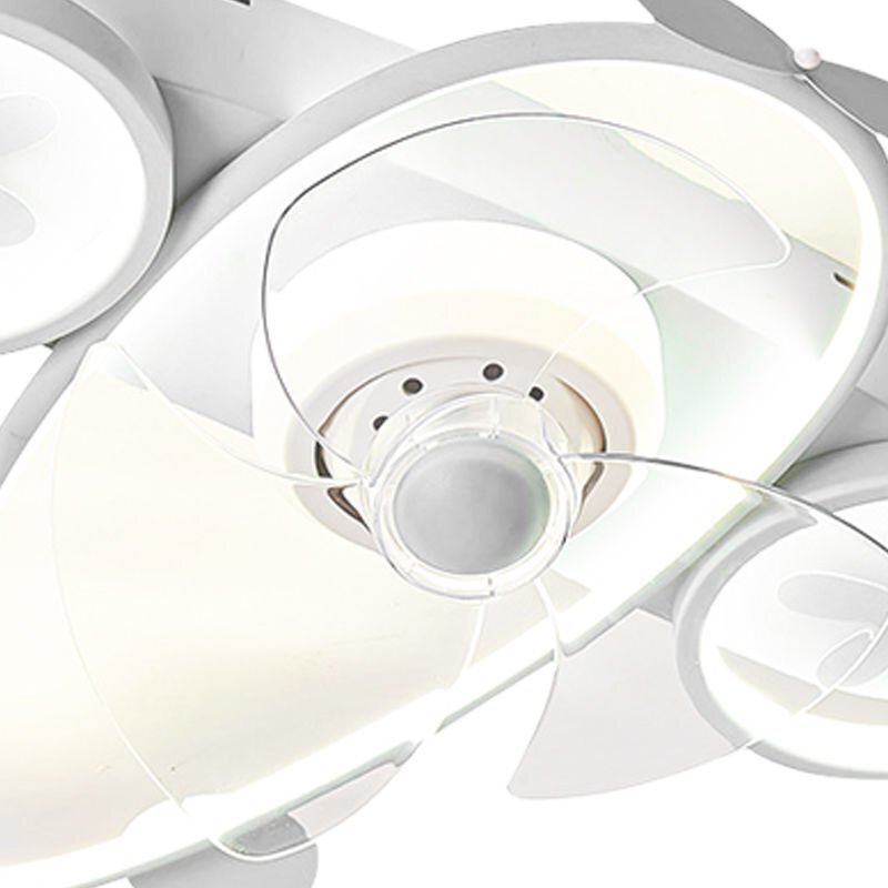 Primo PRCF-80677 800677 Ανεμιστήρας Οροφής 65cm με Φως και Τηλεχειριστήριο Λευκός