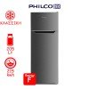 Philco Ψυγείο Δίπορτο 206lt Υ143xΠ55xΒ56εκ. Inox PRD-222X