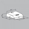Pyramis Essential Απλός με 2 Μοτέρ Ελεύθερος Απορροφητήρας 60cm Λευκός