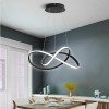 Powertech Κρεμαστό Φωτιστικό Μαύρο LED με Φυσικό Λευκό Φως 60x60x120εκ. HLL-0180