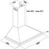 Silifo Απορροφητήρας Καμινάδα 60cm Μαύρος SF6731APB
