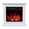 Hitense Επιδαπέδιο Ηλεκτρικό Τζάκι 1350W 64.5x23.5cm Λευκό