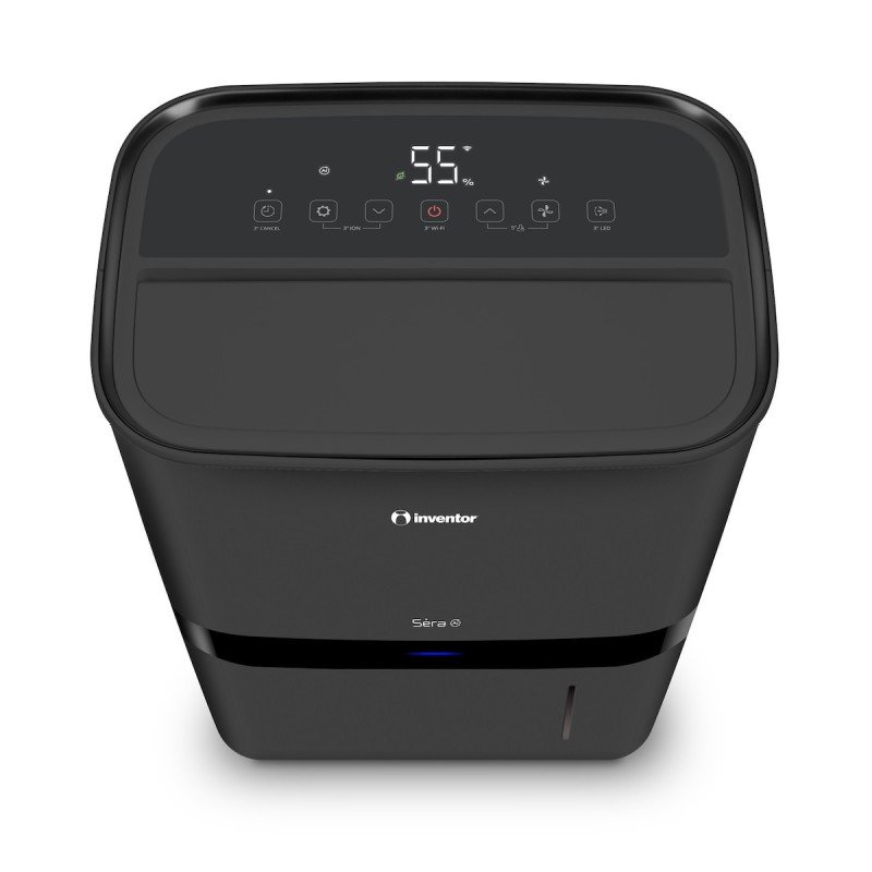 Inventor Sera SER-WFIB-20L Αφυγραντήρας με Συμπιεστή Ιονιστή και Wi-Fi 20lt Μαύρος