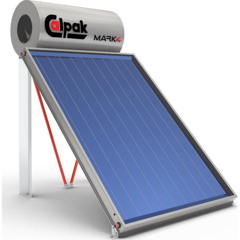 Calpak Mark 4 Ηλιακός Θερμοσίφωνας 200 λίτρων Glass Τριπλής Ενέργειας με 3τ.μ. Συλλέκτη