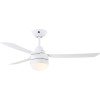 Bayside Megara Ανεμιστήρας Οροφής 122cm με Φως και Τηλεχειριστήριο Λευκός 80531016