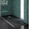 Karag Pietra Ardesia PR80122AR Ορθογώνια Ντουζιέρα Τεχνητής Πέτρας 80x120cm