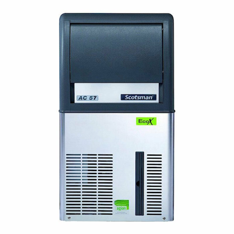 Scotsman  AC57 ECOX Παγομηχανή Ψεκασμού με αποθήκη για παγάκι συμπαγές 20g Gourmet Ice ( 33kg / 24ώρες )