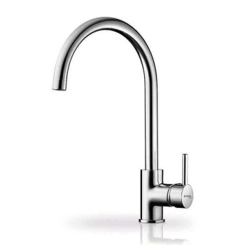Pyramis Spicato 090932901 Ψηλή Μπαταρία Κουζίνας Πάγκου Chrome