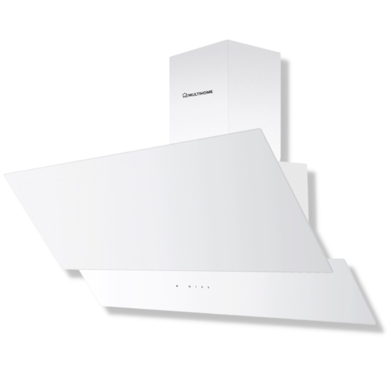MultiHome MH-6604 930-002-6604 Απορροφητήρας Καμινάδα 90cm Λευκός