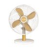Gruppe Επιτραπέζιος Ανεμιστήρας 40W Ivory - Wood